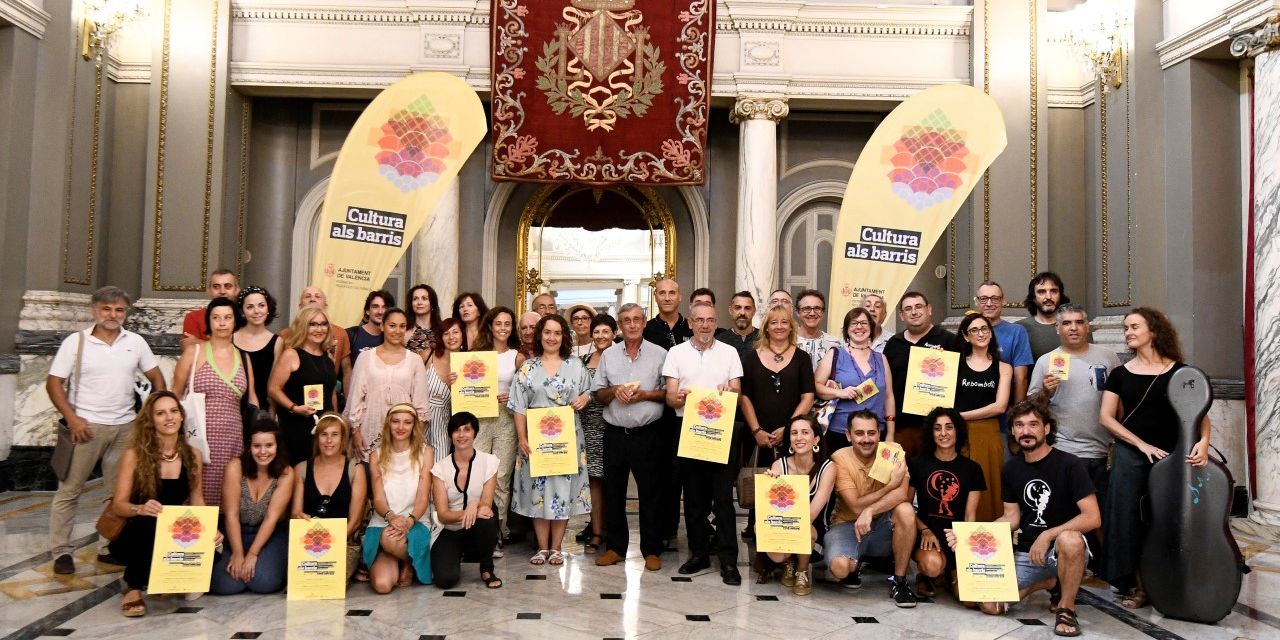  El programa Cultura als Barris descentraliza las actividades culturales por toda la ciudad de Valencia