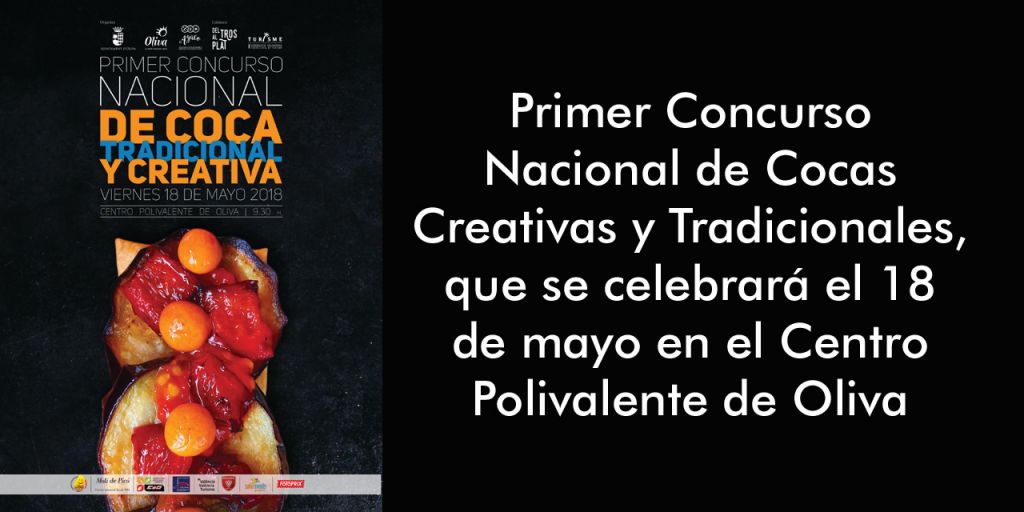  Oliva presenta el  Primer Concurso Nacional de Cocas Creativas y Tradicionales