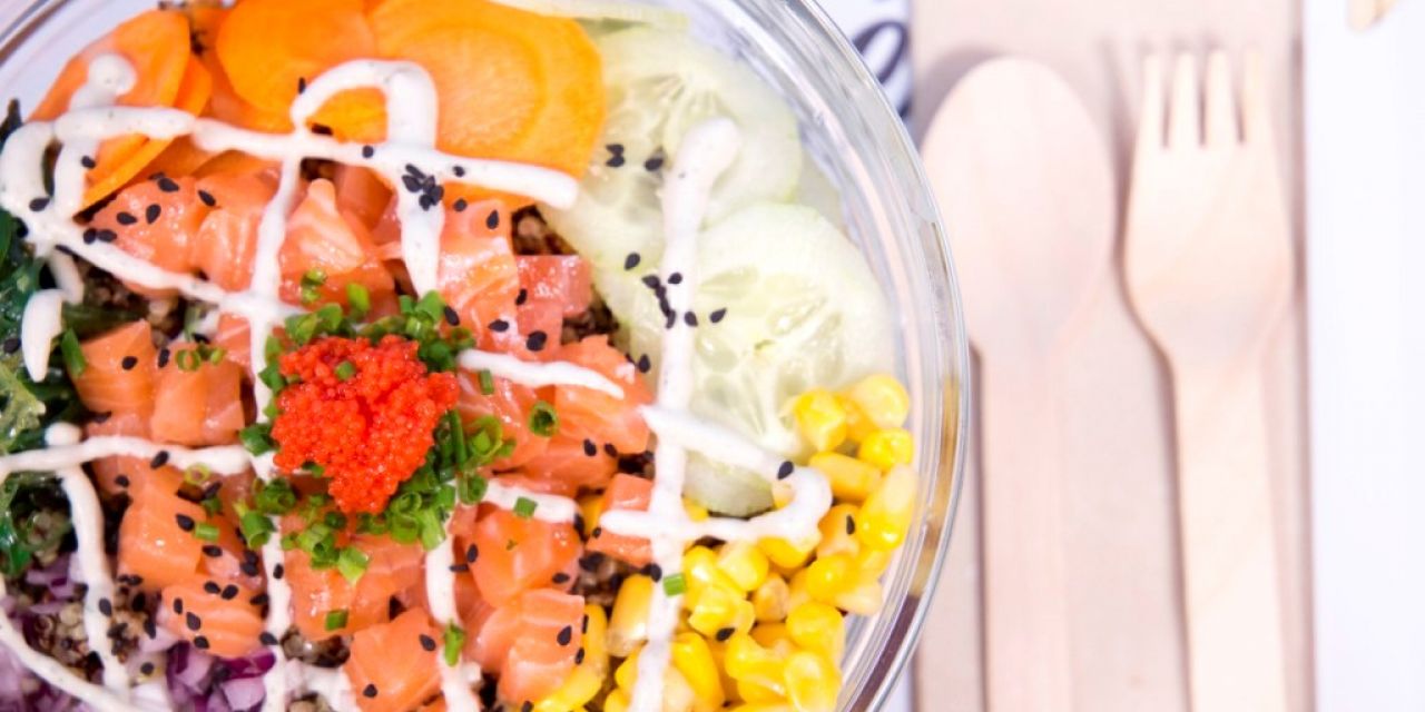  Comida sana de tipo hawaiano en Valencia