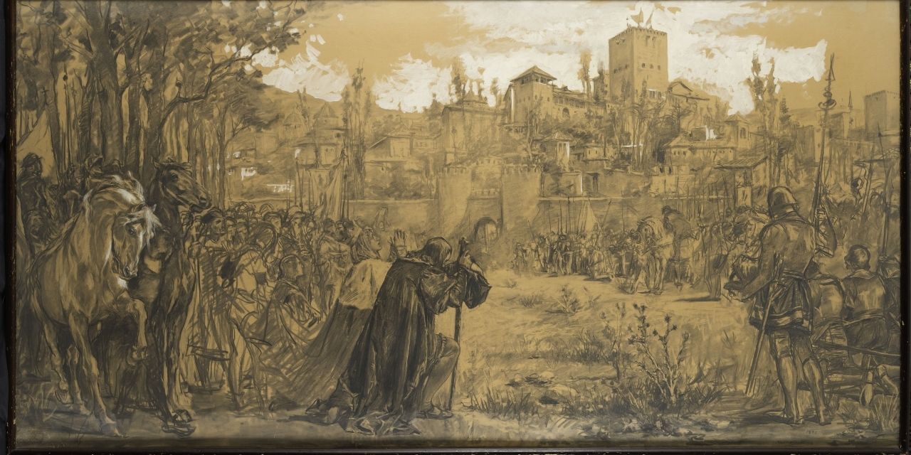  La rendición de Granada de Benliure