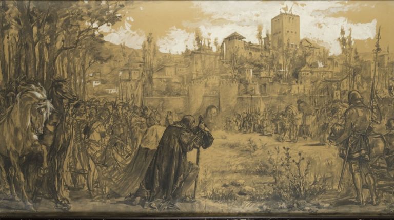 La rendición de Granada de Benliure