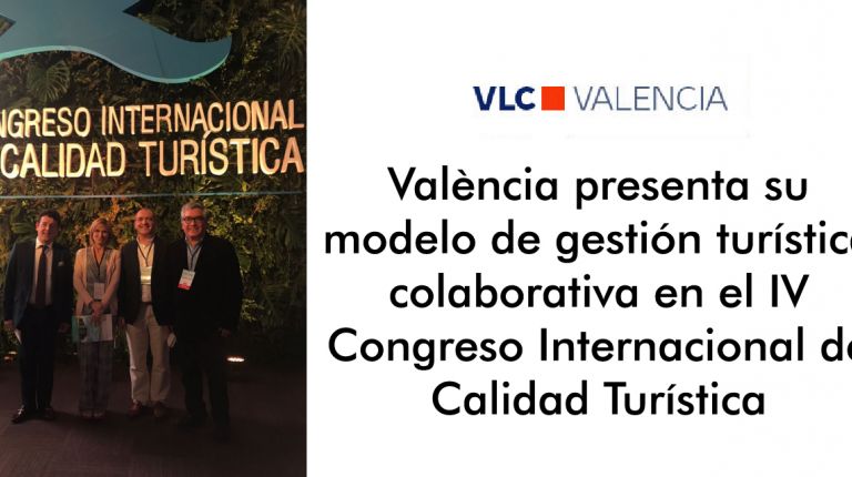 València presenta su modelo de gestión turística colaborativa en el IV Congreso Internacional de Calidad Turística
